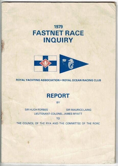 1979 fastnet race inquiry report.